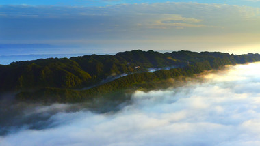 高山云海自然风光视频素材