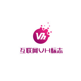 VH字母互联网标志