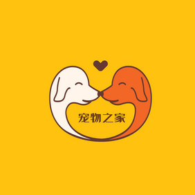 温馨宠物之家logo