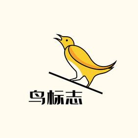 宠物休闲娱乐鸟logo