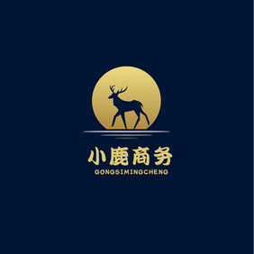 小鹿商务百货零售logo