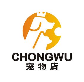 宠物店狗粮宠物美容LOGO标志VI