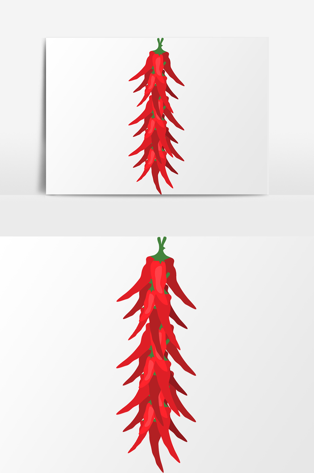 包图 插画 卡通漫画 【psd】 一串红色辣椒素材 所属分类: 插画 文件