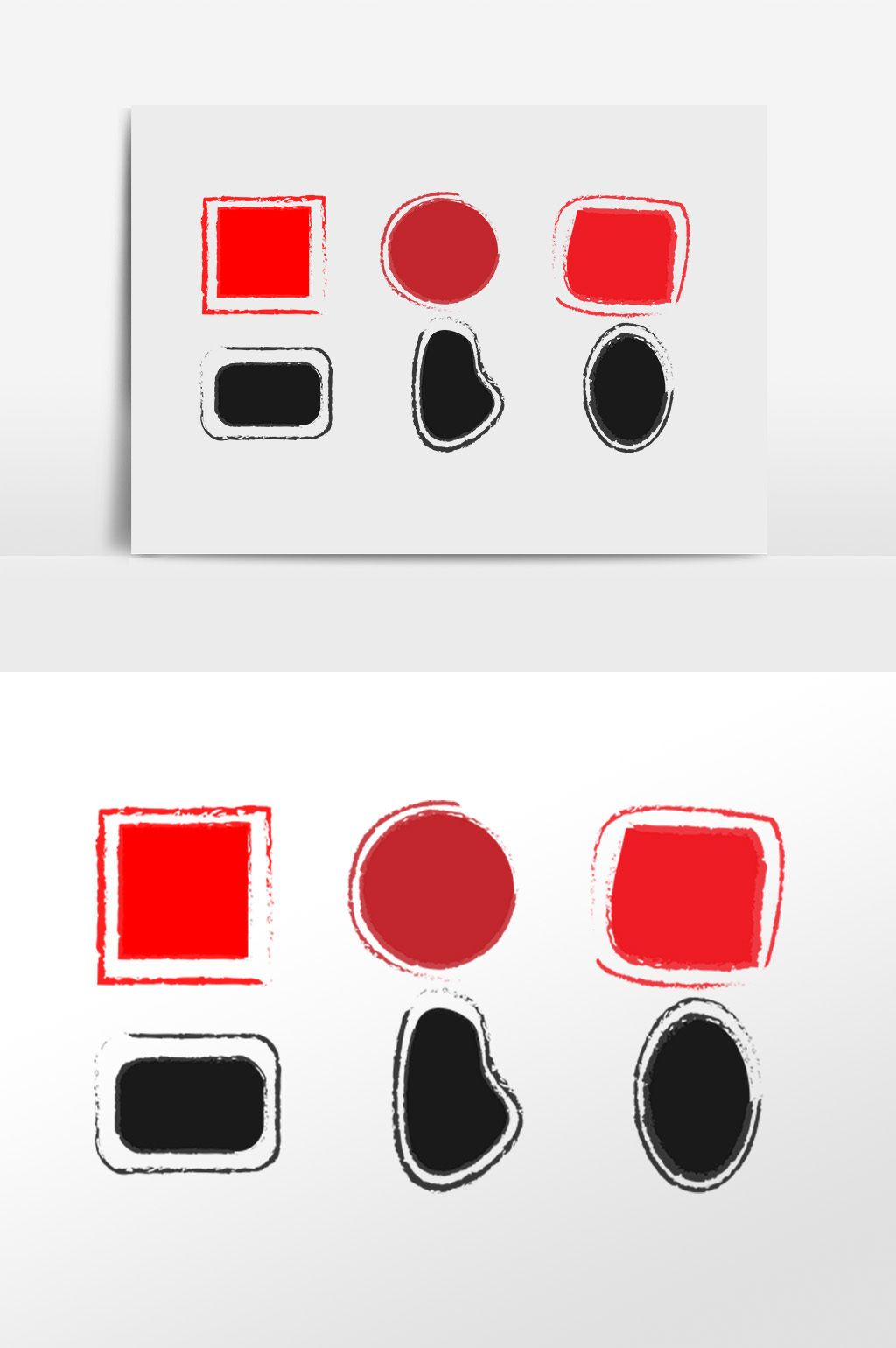 肖像权人物画像及字体仅供参考 包图网提供精美好看的各种图形的印泥