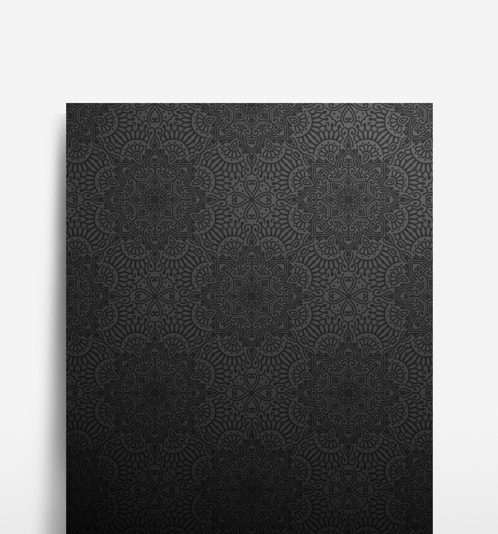 灰古典花纹材质纹理