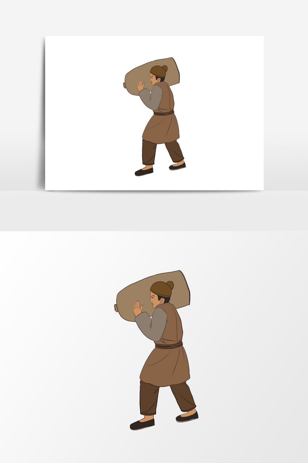 中国古代抗货人物形象