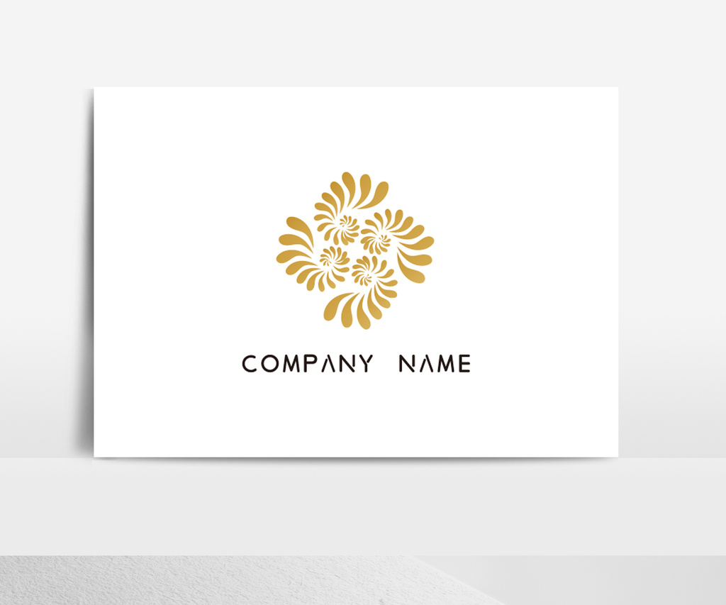 【创意花卉标志logo】图片下载-包图网