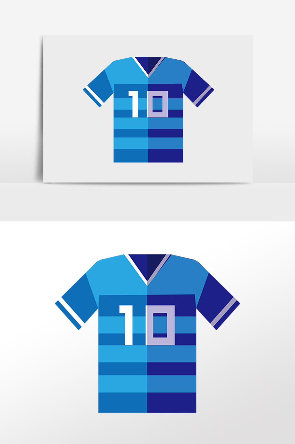 广告设计 元素 > 手绘世界足球日蓝色球服素材 图片编号17856647 颜色