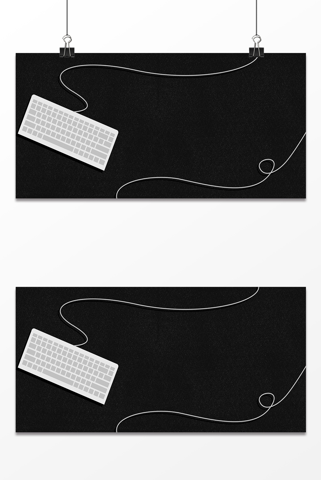 黑色键盘手机壁纸图片