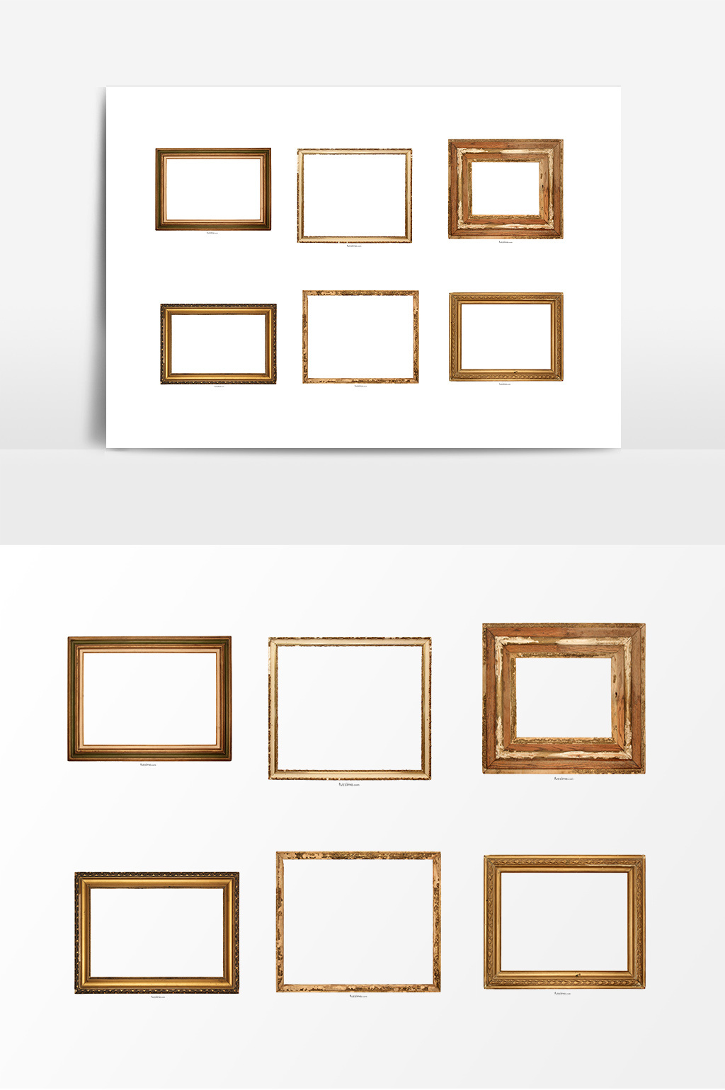 简约高清木质复古相框