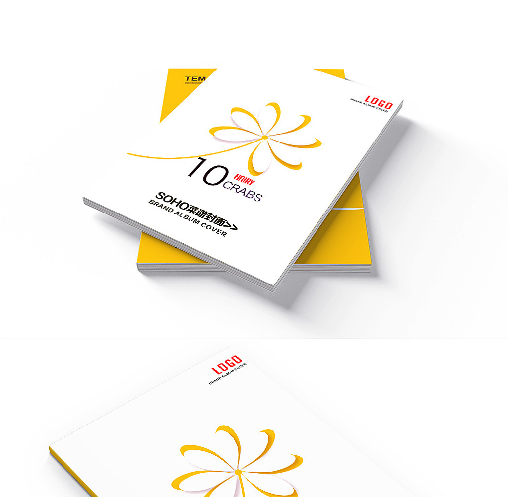 创意画册封面设计模板图片