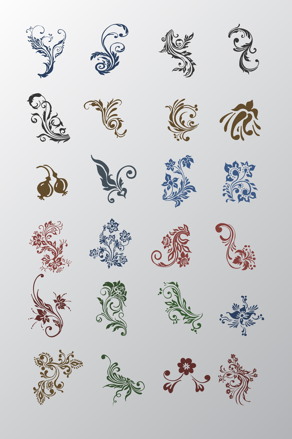 包图网提供精美好看的欧式花纹元素矢量素材素材免费下载,本次作品