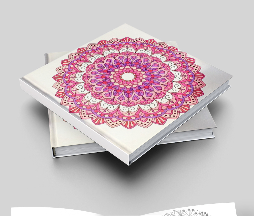 包图 广告设计 画册封面 秘密花园涂色画册 所属分类: 广告设计 所属