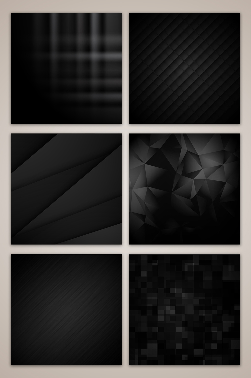 商务科技黑色淘宝电商图