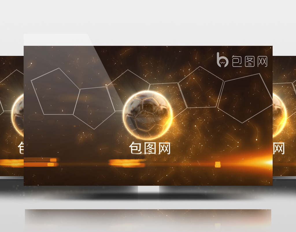 ae模板 足球节目栏目包装ae片头模板视频素材下载_【包图网】