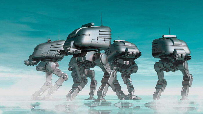 机器人走路的声音