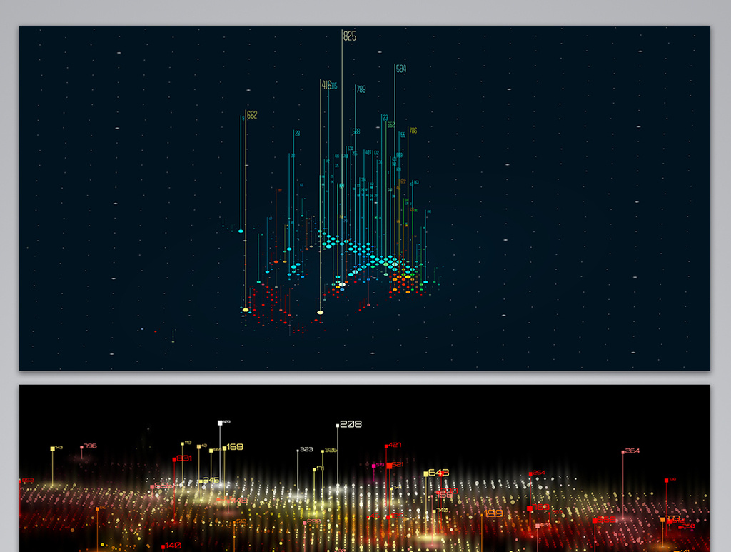 矢量大數據展板背景高清ai圖片設計素材免費下載_【包圖網】