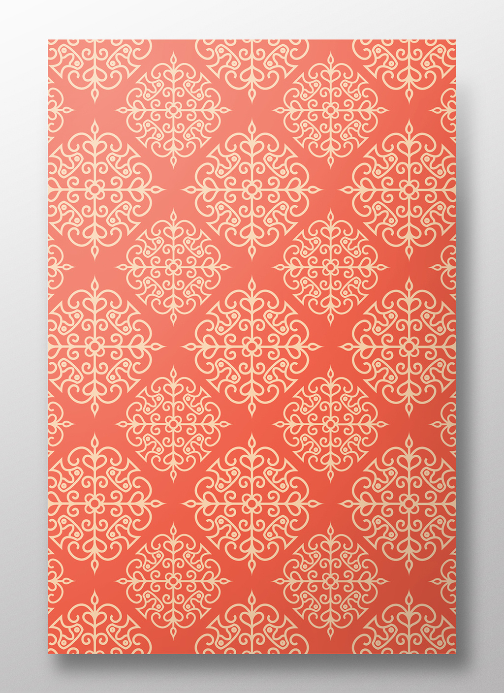 酷炫晚宴时尚条纹中国风花纹创意