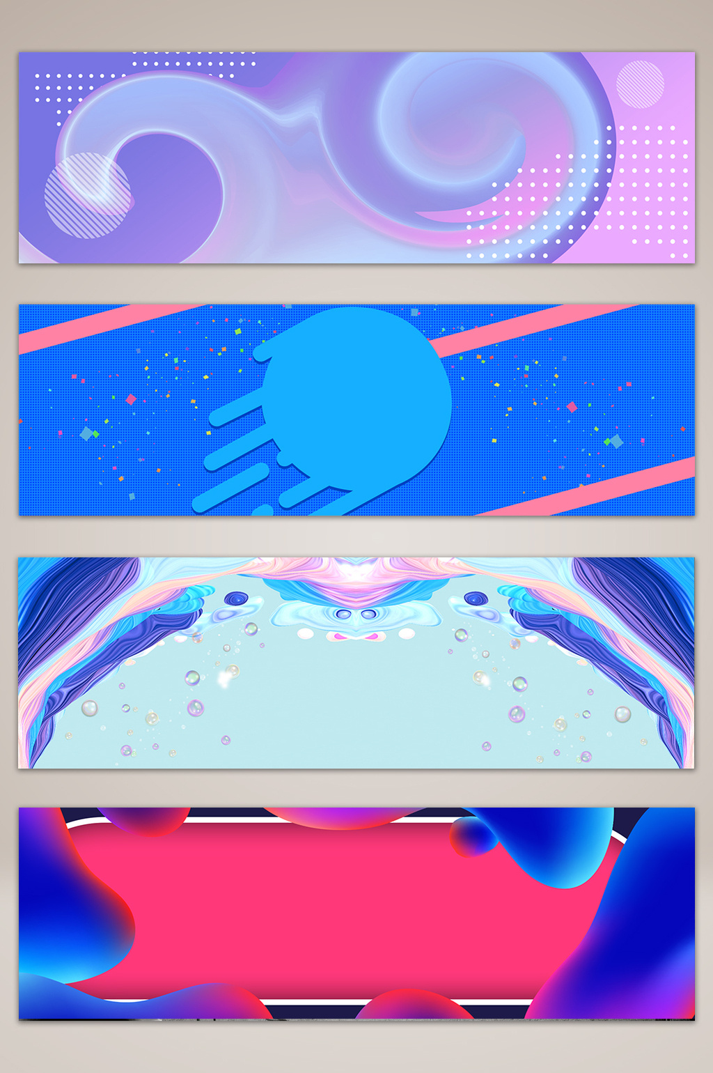 抽象创意冬季banner海报背模板免费下载 _背景图片设计素材_【包图网