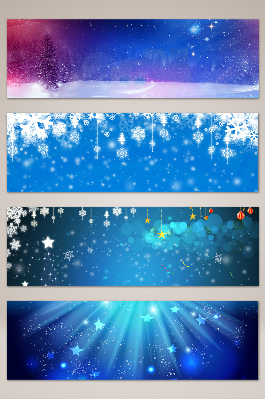 文艺浪漫圣诞平安banner海报背景模板免费下载 _背景图片设计素材