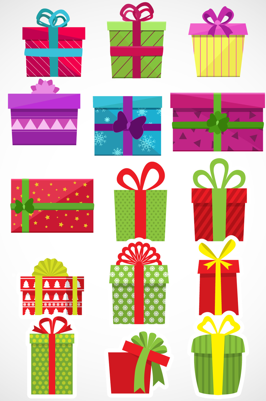 礼盒矢量素材高清ai图片设计素材免费下载_【包图网】