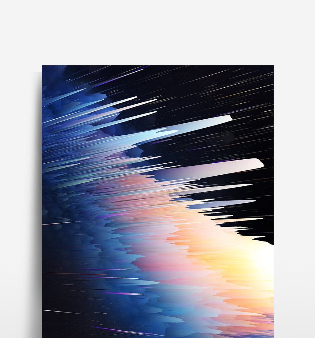 科技抽象风格3d立体渐变放射背景