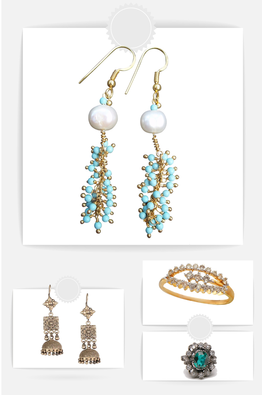 珠宝首饰戒指耳环