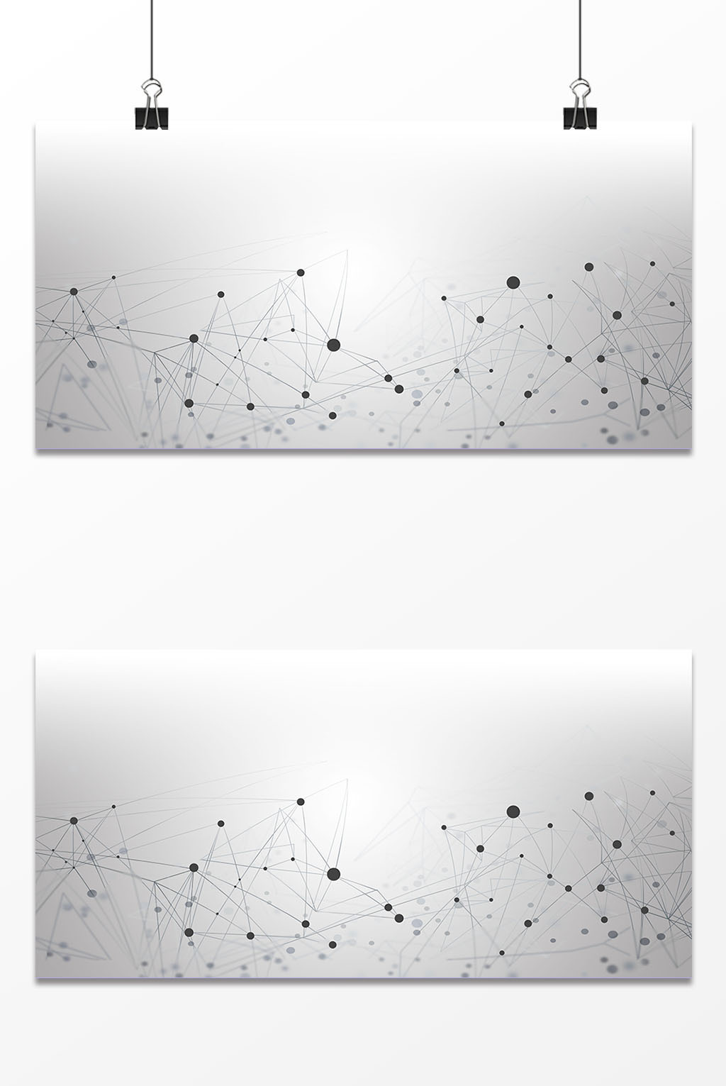 点线科技商务背景