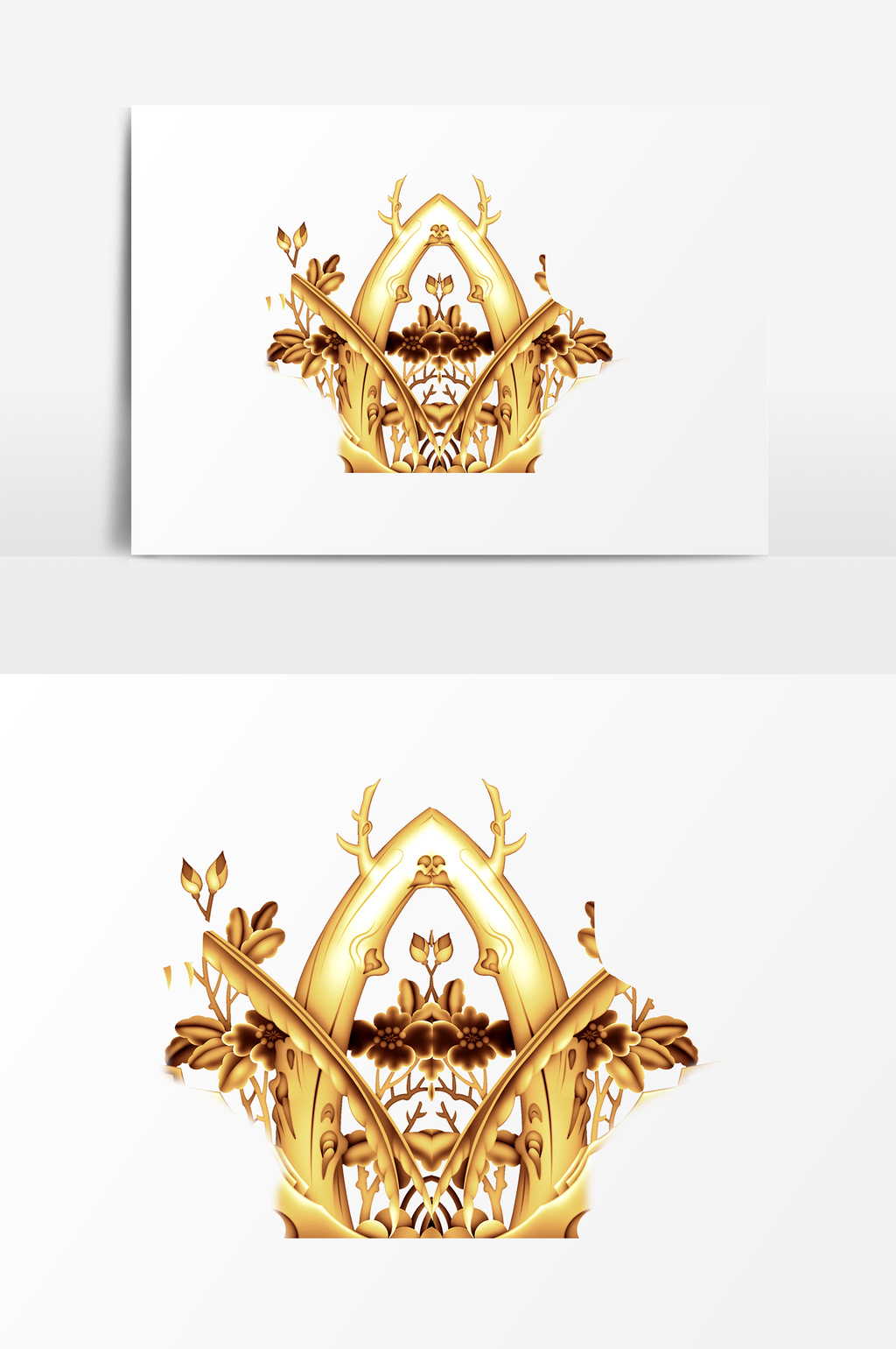 金色雕刻花纹psd素材模板免费下载 _广告设计图片设计素材_【包图网】