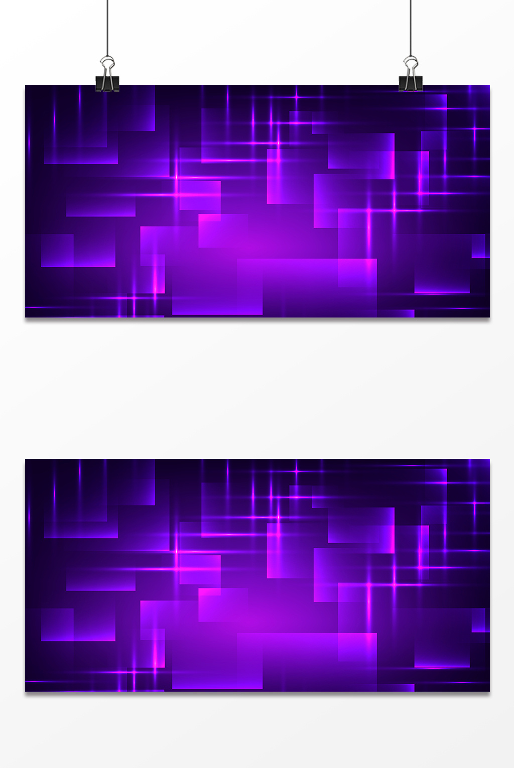 紫色高科技背景设计