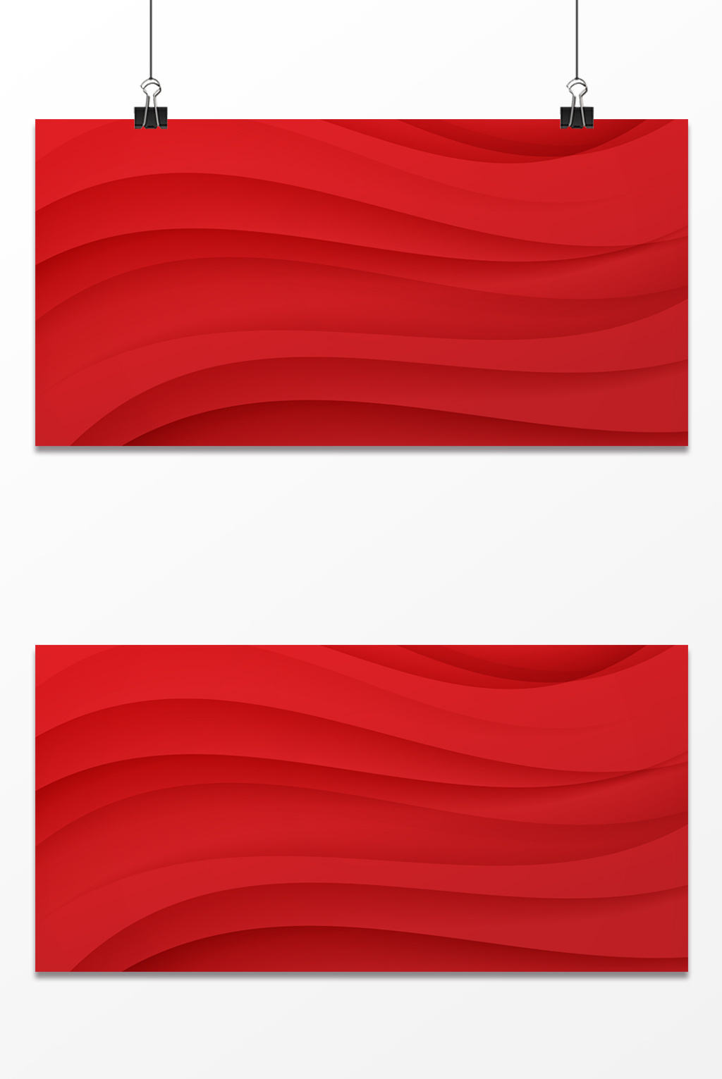 现代简约红色丝绸质感背景