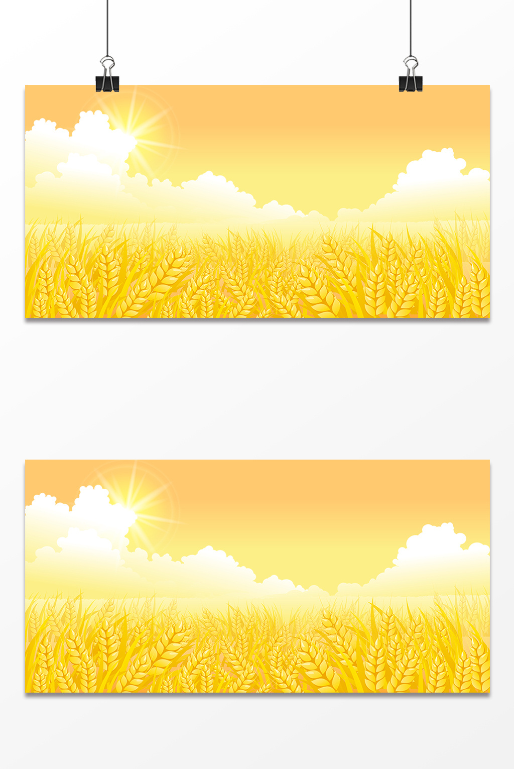 黄色温馨设计元素高清ai图片设计素材免费下载
