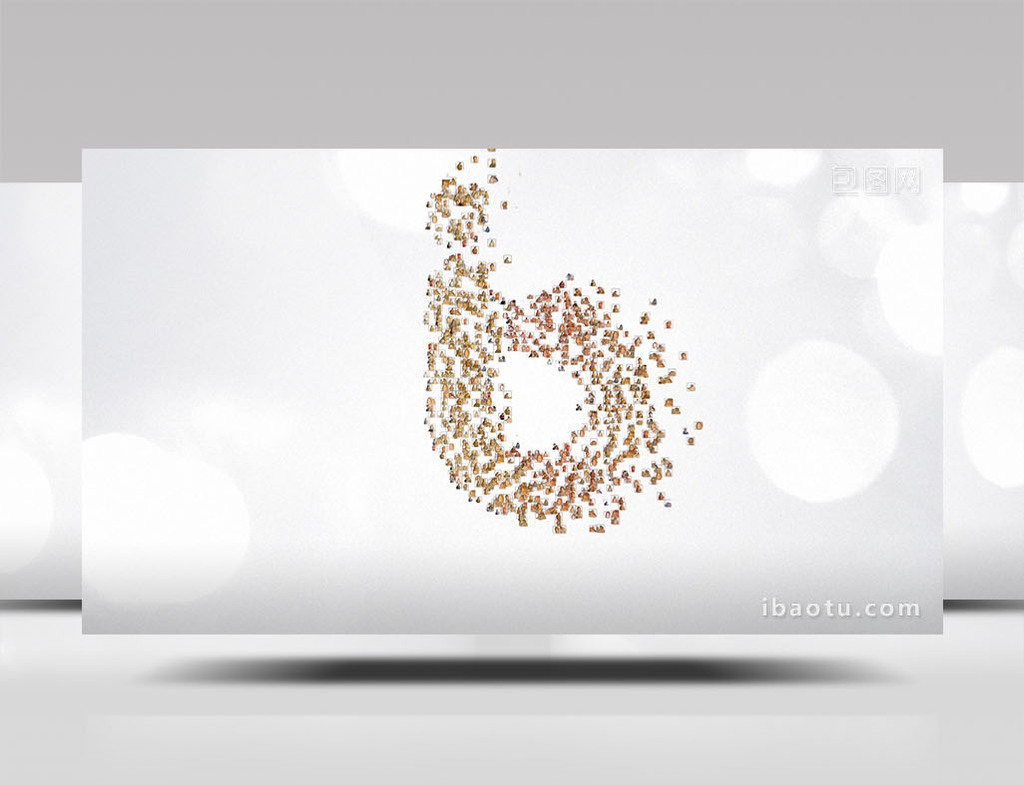 多张照片汇聚logo