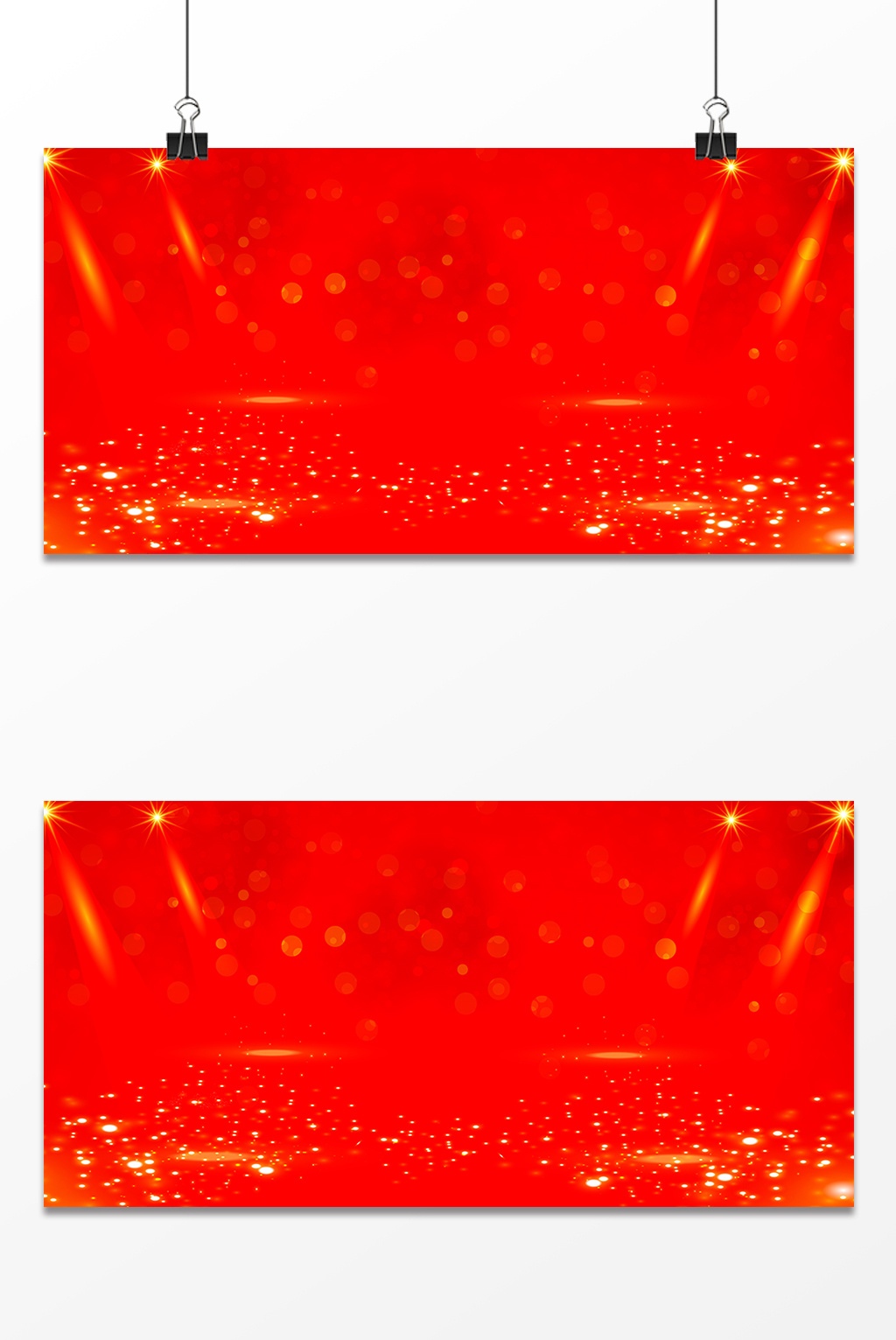 红色意境设计背景