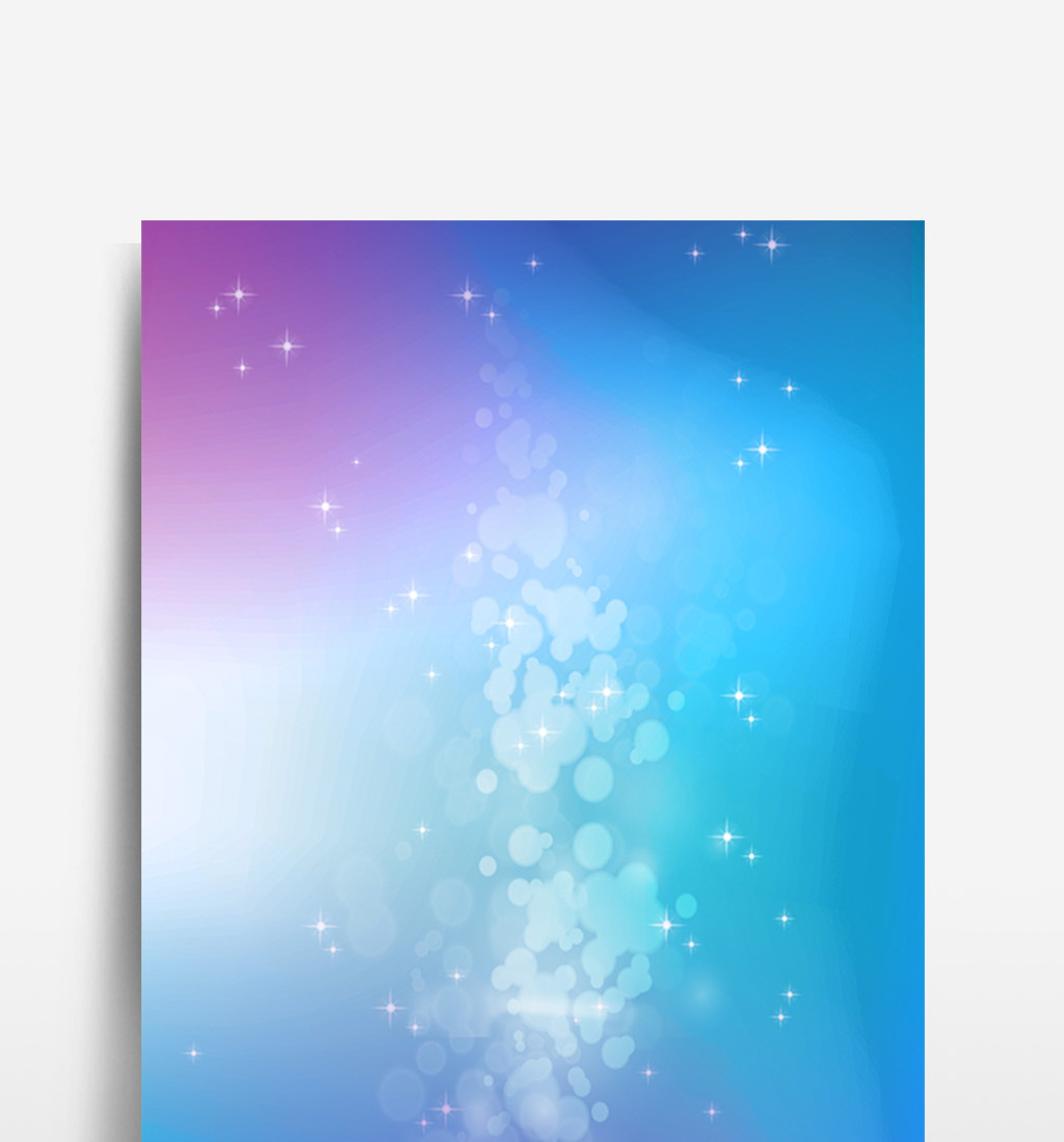 蓝色渐变清新设计背景