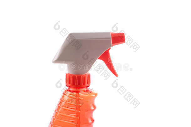 橙色喷雾瓶