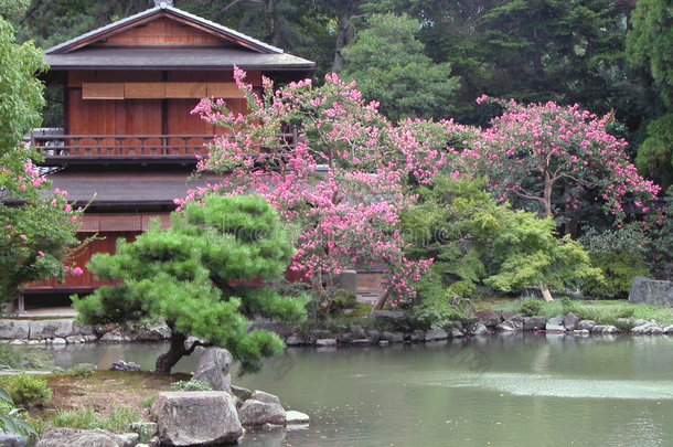 日本的房子和花园