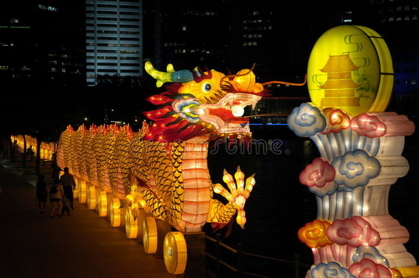 新加坡的元宵节，龙