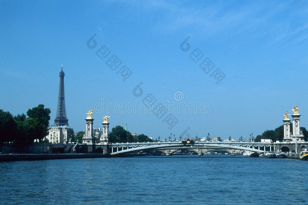 塞纳河，巴黎，法国
