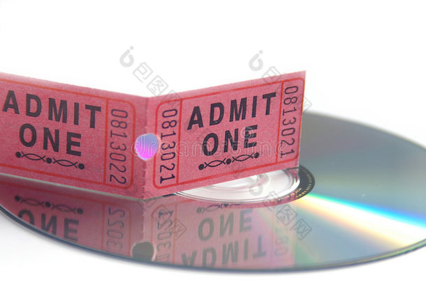 电影票和dvd