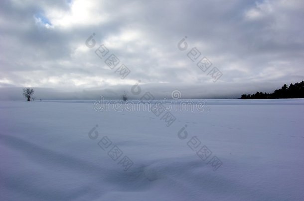 雪原遇见天堂