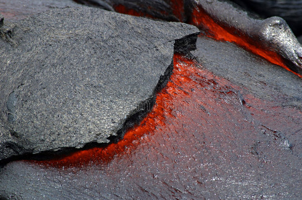 熔岩流-夏威夷火山国家公园