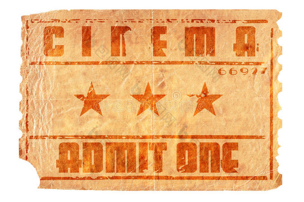 老电影票