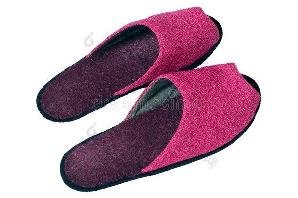 粉红色拖鞋