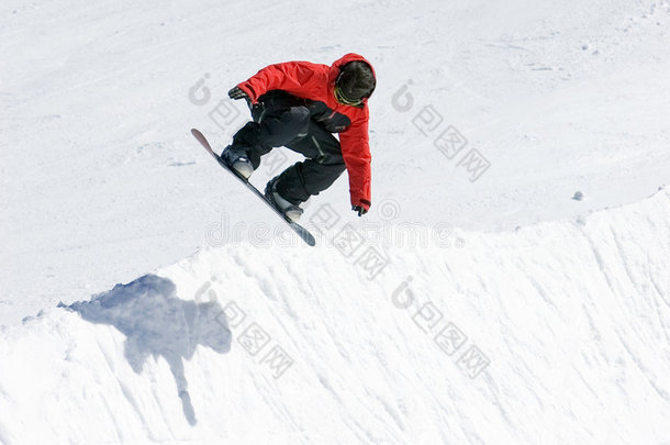 西班牙普拉多拉诺滑雪场半管滑雪板