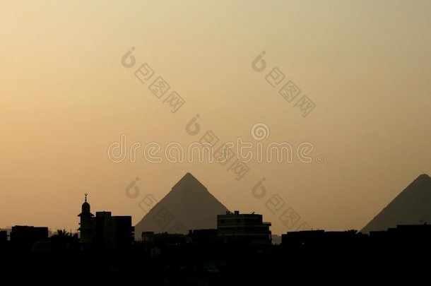 开罗和金字塔