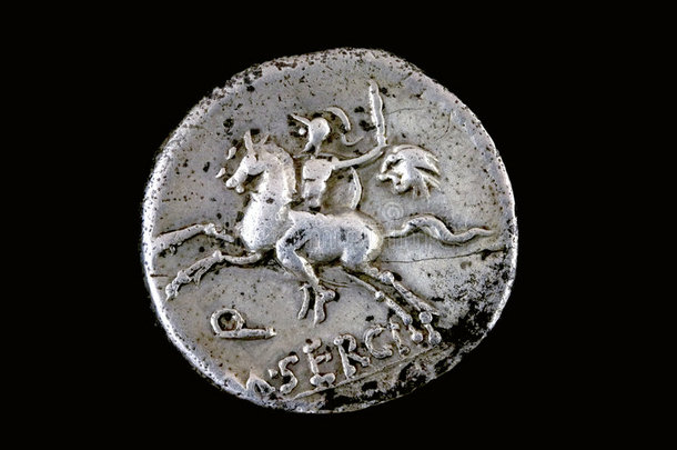 公元前116年塞尔吉乌斯·西卢斯的共和国第纳尔。