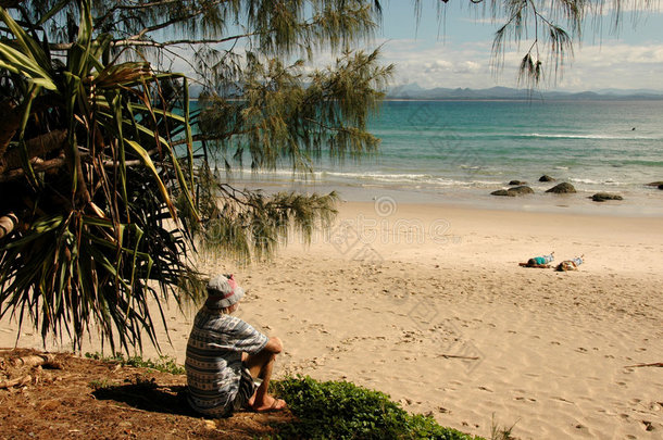澳大利亚拜伦湾沃特戈斯海滩
