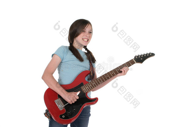 弹吉他的少女1