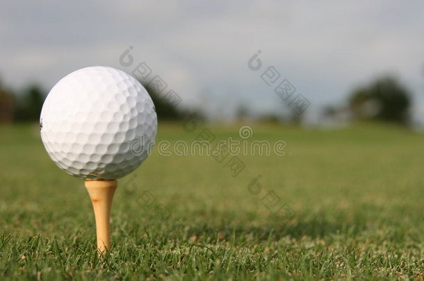 高尔夫球。